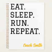 Eat Sleep Run Repeat Planner (Voorkant)