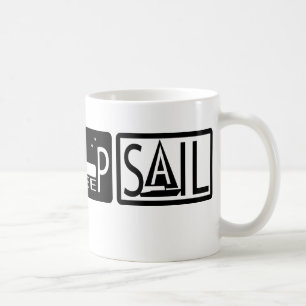 Eat Sleep Sail-Mokken Koffiemok