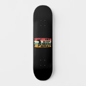 Eat Sleep Schaats Herhalen Skateboard (Voorkant)