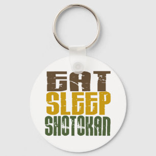 Eat Sleep Shotokan 1 Sleutelhanger