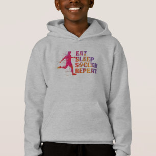 Eat Sleep Soccer    Repeatfor Football Players