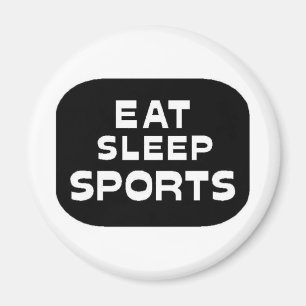Eat Sleep Sports Magneet