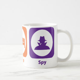 Eat Sleep Spy Koffiemok