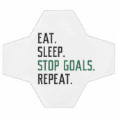 Eat Sleep Stop Goals Herhaal Voetbal (Enkel)