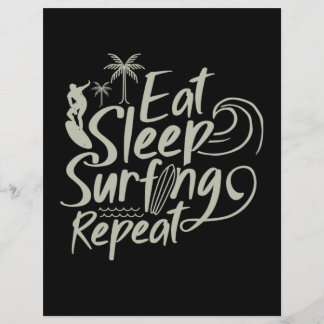 Eat Sleep Surfing Herhalen