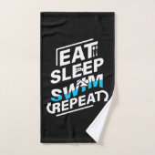 Eat Sleep Swim Handdoek (Handdoek)