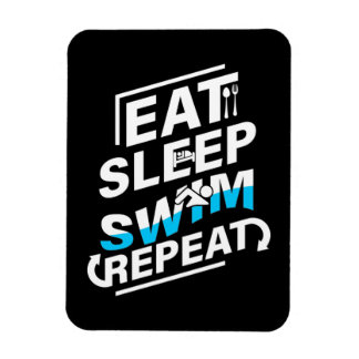 Eat Sleep Swim Magneet