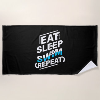 Eat Sleep Swim Strandlaken