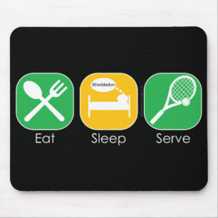 Eat Sleep Tennis Muismat