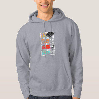 Eat Sleep Train Repeat Hoodie
