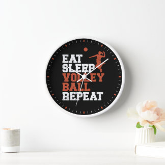 Eat Sleep Volleyball Herhaal volleyball Girl Gift