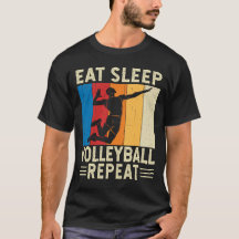 Eat Sleep Volleyball Repo Volleyball Player