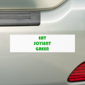 Eat Soylent Green Bumpersticker (Op auto)