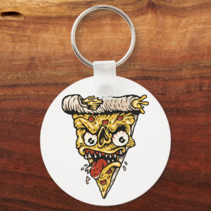 Eat That Pizza Sleutelhanger – Cheesy Fun On The G