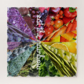 Eat the Rainbow Puzzle Legpuzzel (Horizontaal)