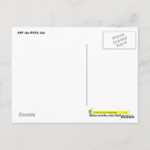 EAT the RICH - Carte postale (Dos)