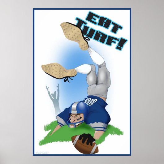 EAT TURF! POSTER (Voorkant)