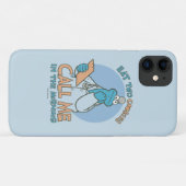 Eat Two Cookies, bel me in de ochtend Case-Mate iPhone Case (Achterkant (horizontaal))