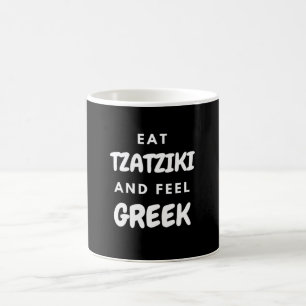 Eat Tzatziki en Feel Greek Gifts Apparel Wall Art Koffiemok