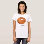 Eat Waffles T-shirt (Voorkant volledig)
