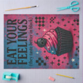  Eat Your Feelings – Alt Cupcake Decoupage - 1 Tissuepapier (Craft)