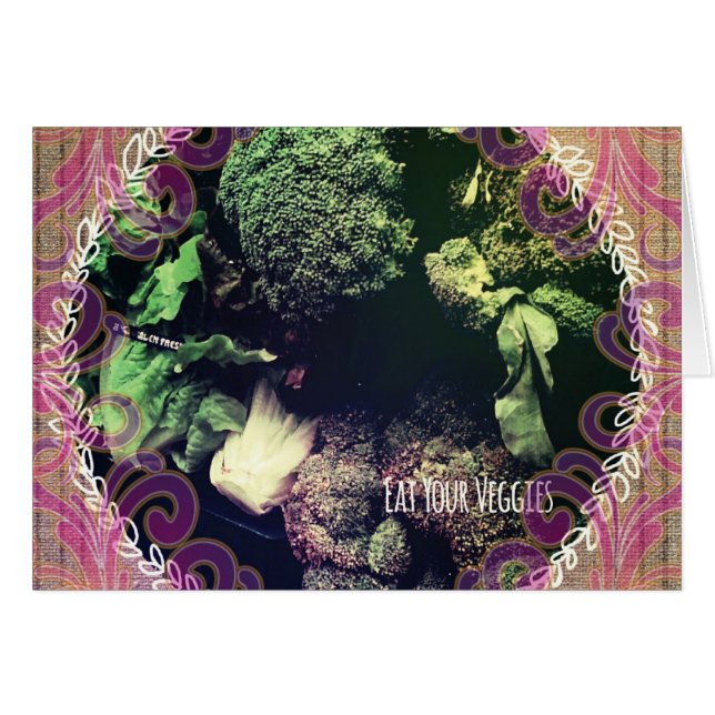 Eat Your Veggies (Voorkant Horizontaal)