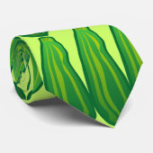 Eat Your Veggies Courgette Zucchini Pattern Stropd Stropdas (Opgerold)