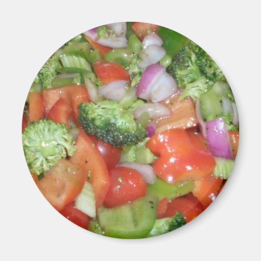 Eat Your Veggies Magneet (Voorkant)