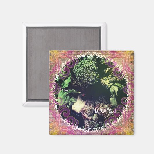 Eat Your Veggies Magneet (Voorkant / Achterkant)