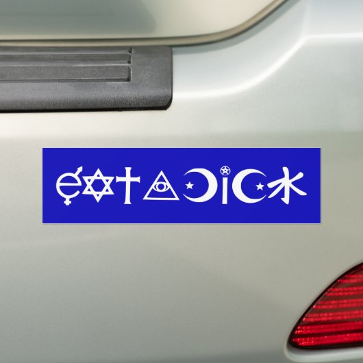 EatADick Bumpersticker (Op auto)