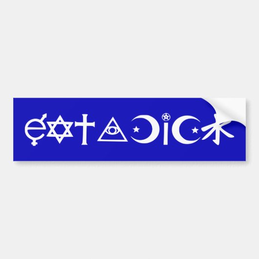 EatADick Bumpersticker (Voorkant)