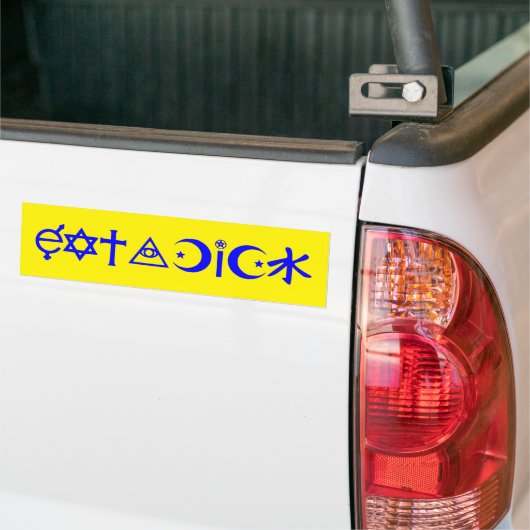 EatADick Bumpersticker (Op Truck)
