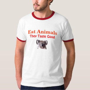 Eatdieren, ze smaken goed t-shirt