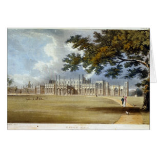 Eaton Hall, Entrance Front, van Ackermann's 'Repo'