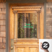 Eats Bezorgchauffeur Raamsticker (Huis Deur)