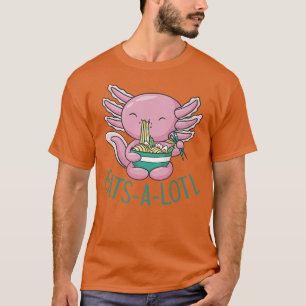EATSALOTL RAMEN Japan Aolotl EatingJapan Noodle T-shirt