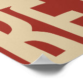 Eatvruchten zijn gezond poster (Hoek)