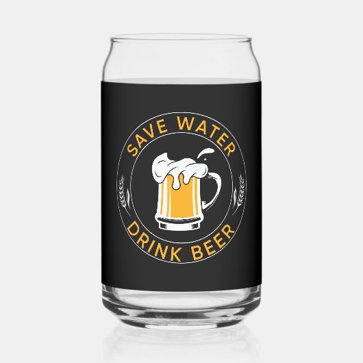 Eau amusante bière art mot boisson (Recto)