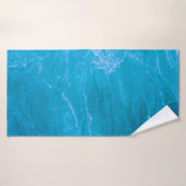Eau bleue claire (Serviette de bain)