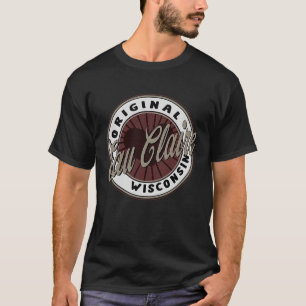 Eau Claire Travel Souvenir aan Wisconsin T-shirt