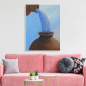 Eau dans la toile à vin (Insitu(Salon))