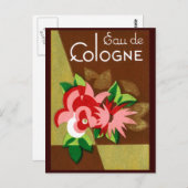 Eau de Cologne-parfum 1920 Briefkaart (Voorkant / Achterkant)