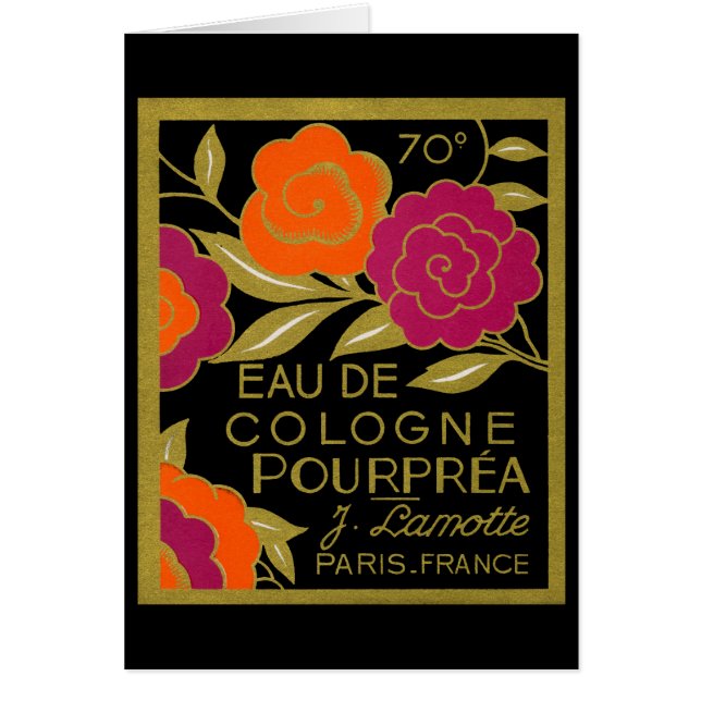 Eau de Cologne Pourprea parfum 1920 (Voorkant)