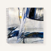Eau de flux Esquisse & Écriture Carnet spirale (Devant)