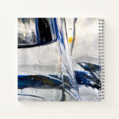 Eau de flux Esquisse & Écriture Carnet spirale (Dos)