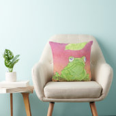 eau de grenouille verte couleur pourpre coussin (Chaise)