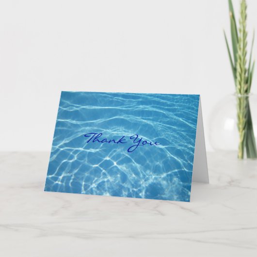 eau de la piscine Merci Note (Devant)