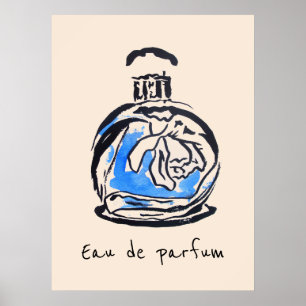 Eau de parfum French Perfume mode Poster