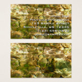 Eau de sources chaudes vert-or Nature (Devant & derrière)