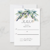 Eau d'été Eucalyptus Mariage floral RSVP (Devant)